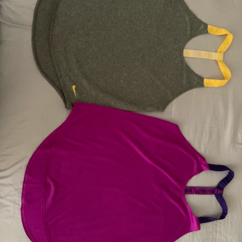 Nike running tops